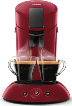 Philips Senseo Kaffeepadmaschine HD 6553/80 Original, Farbe Rot -Bosch Verkäufe 020a1608f1f94e3bd3c6143dfdba2287