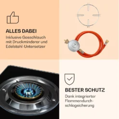 Klarstein Barzona 3 LGP G30 50mbar With Regulator -Bosch Verkäufe 024c688dc6cba255c956ac7877276928