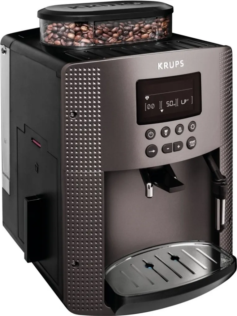 Krups EA 815P Kaffeevollautomat Dampfdüse Für Cappuccino 3 Mahlgrade Kaffee 4 Krups EA 815P Kaffeevollautomat Dampfdüse Für Cappuccino 3 Mahlgrade Kaffee – Bild 2