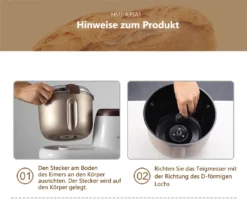 Bear Küchenmaschine 3,5l 120W Knetmaschine Standmixer 5 Ebenen Rührmaschine -Bosch Verkäufe 02bf0d3422df926b5aa76e3ee00f90db