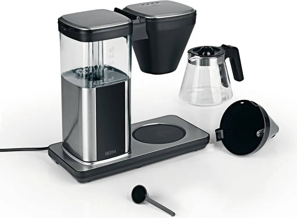 BEEM DIRECT-BREW Filterkaffeemaschine - Glas Kaffeemaschine Filter Kaffeemaschine 10 Tassen Timer Kaffeeautomat Display 13 BEEM DIRECT-BREW Filterkaffeemaschine - Glas Kaffeemaschine Filter Kaffeemaschine 10 Tassen Timer Kaffeeautomat Display – Bild 11