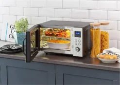 Severin Mikrowelle MW 7777 3-in-1 25 Liter 900 Watt Grill Heißluft Bis 230°C 23 Severin Mikrowelle MW 7777 3-in-1 25 Liter 900 Watt Grill Heißluft Bis 230°C -Bosch Verkäufe 02daefb138cd4239de20e5e8c2b41cc9