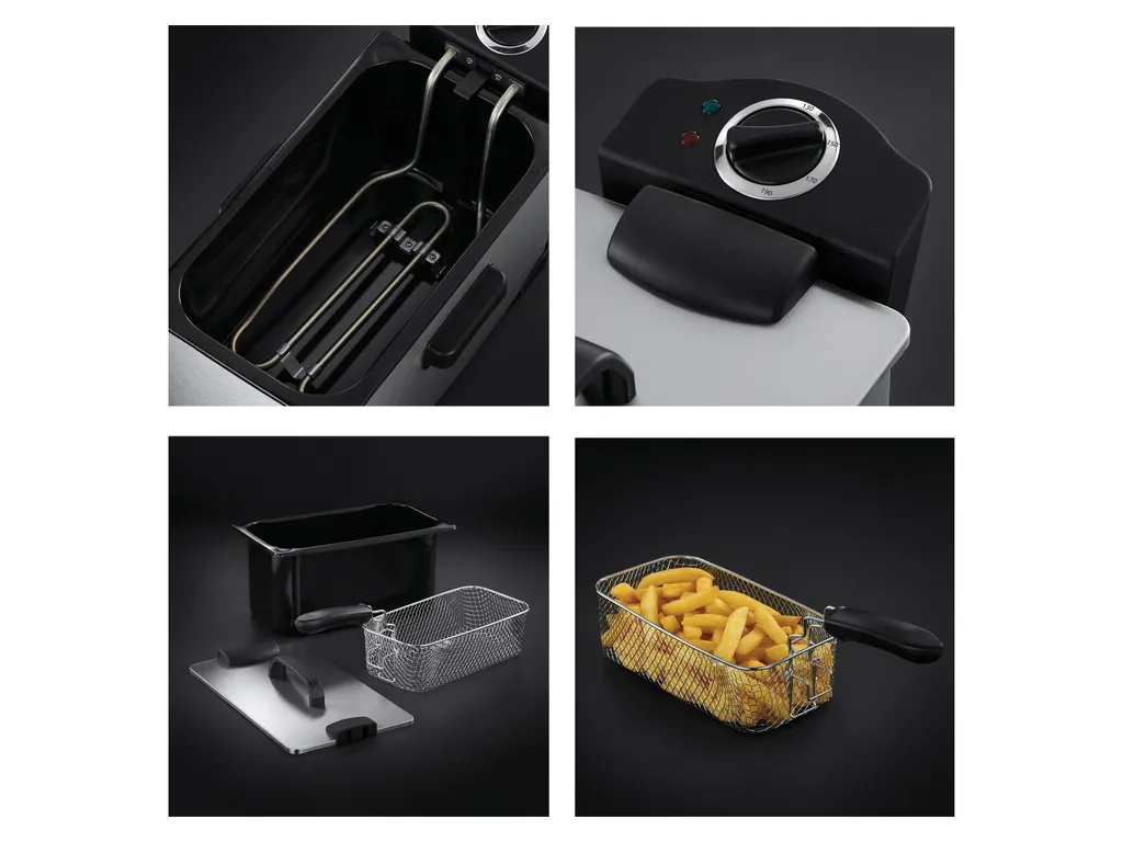 RUSSELL HOBBS Fritteuse Cook@Home 19773-56 Edelstahl 3,2L 130-190°C 1800W 6 RUSSELL HOBBS Fritteuse Cook@Home 19773-56 Edelstahl 3,2L 130-190°C 1800W – Bild 4