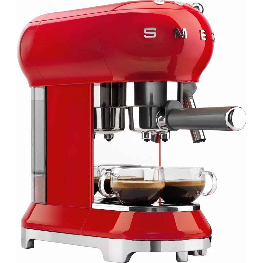 SMEG Espresso Kaffeemaschine Rot ECF01RDEU 15 SMEG Espresso Kaffeemaschine Rot ECF01RDEU – Bild 13
