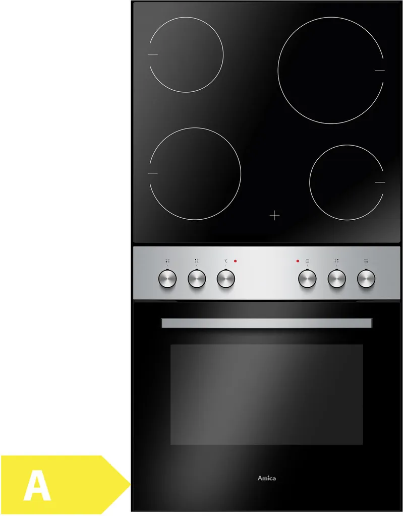 Amica EHC 20 Ex Herd-Set Rahmenlos Knebelsteuerung 62L Steam Clean EEK: A 4 Amica EHC 20 Ex Herd-Set Rahmenlos Knebelsteuerung 62L Steam Clean EEK: A – Bild 2