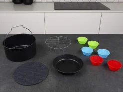 Princess 10-tlg. Heißluftfritteuse-Zubehör-Set 5,2L Metall Und Silikon 32 Princess 10-tlg. Heißluftfritteuse-Zubehör-Set 5,2L Metall Und Silikon -Bosch Verkäufe 0e2641140cab49121a3a232e1e644c8e