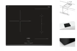Bosch Serie 4 PVJ631BB1E, Schwarz, Integriert, Zonen-Induktionskochfeld, Glaskeramik, 3 Zone(n), 3 Zone(n) -Bosch Verkäufe 0f224faafa64f52092508f42db7ba76c