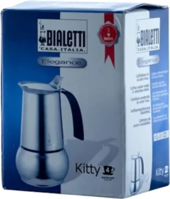Bialetti Kitty 0,23 L Schwarz, Edelstahl - Italienische Kaffeemaschinen (0,23 L, Schwarz, Edelstahl, 4 Tassen, Edelstahl, Kitty, 1 Stück(e)) 18 Bialetti Kitty 0,23 L Schwarz, Edelstahl - Italienische Kaffeemaschinen (0,23 L, Schwarz, Edelstahl, 4 Tassen, Edelstahl, Kitty, 1 Stück(e)) -Bosch Verkäufe 0f4a0ff80fd956b33d5a8166f0094dfc