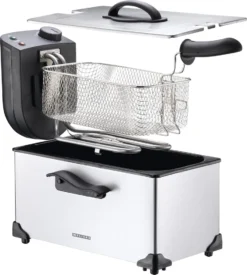 Melissa 16290024 Fritteuse Kaltzone 3 Liter Edelstahl 2200 Watt -Bosch Verkäufe 0f83852ac4946e6269e2c1066b9c2078