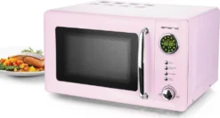 Mikrowelle Retro Design Emerio MW-112141.1 Rosa / Pink -Bosch Verkäufe 1014b9f0d1260f347e315858d971c950