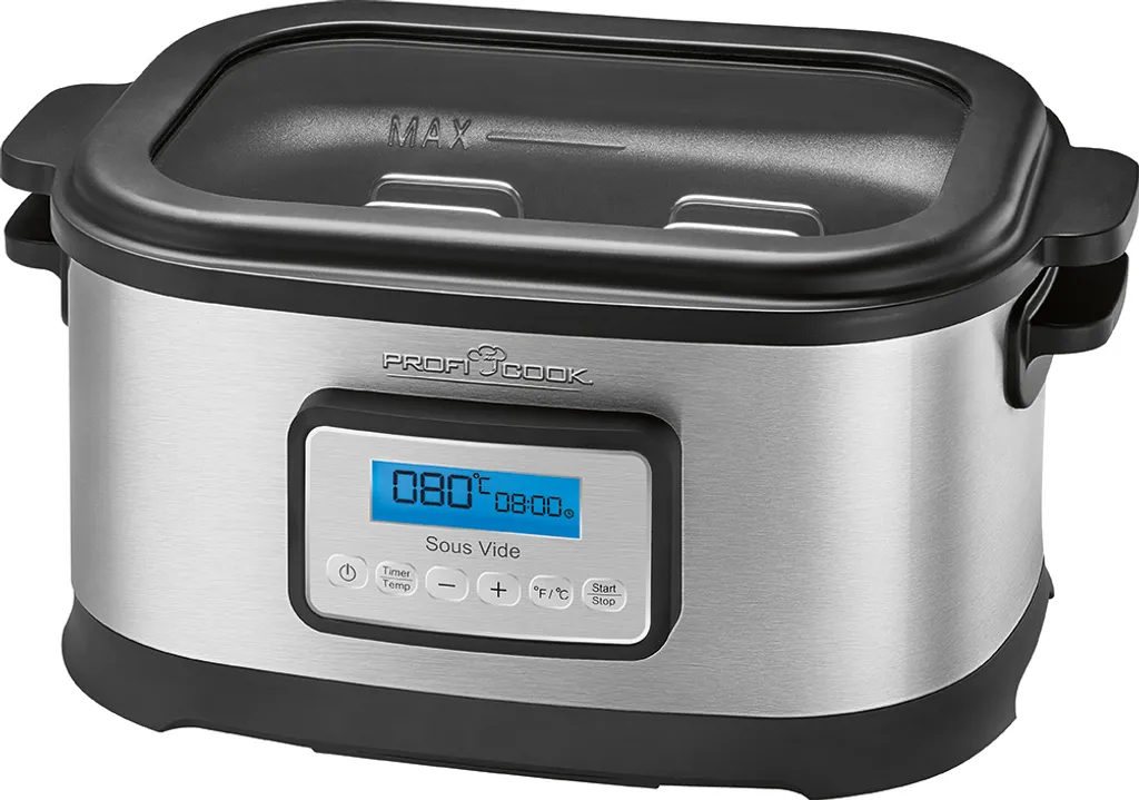 ProfiCook Sous Vide Garer PC-SV 1112, Edelstahlgehäuse, Punktgenaues Garen Von Speisen, Inkl. Schongar-, Joghurtmaker Und Warmhaltefunktion 3 ProfiCook Sous Vide Garer PC-SV 1112, Edelstahlgehäuse, Punktgenaues Garen Von Speisen, Inkl. Schongar-, Joghurtmaker Und Warmhaltefunktion