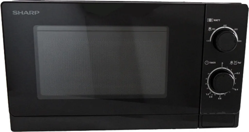 Sharp R200BKW Mikrowellen - Schwarz 3 Sharp R200BKW Mikrowellen - Schwarz