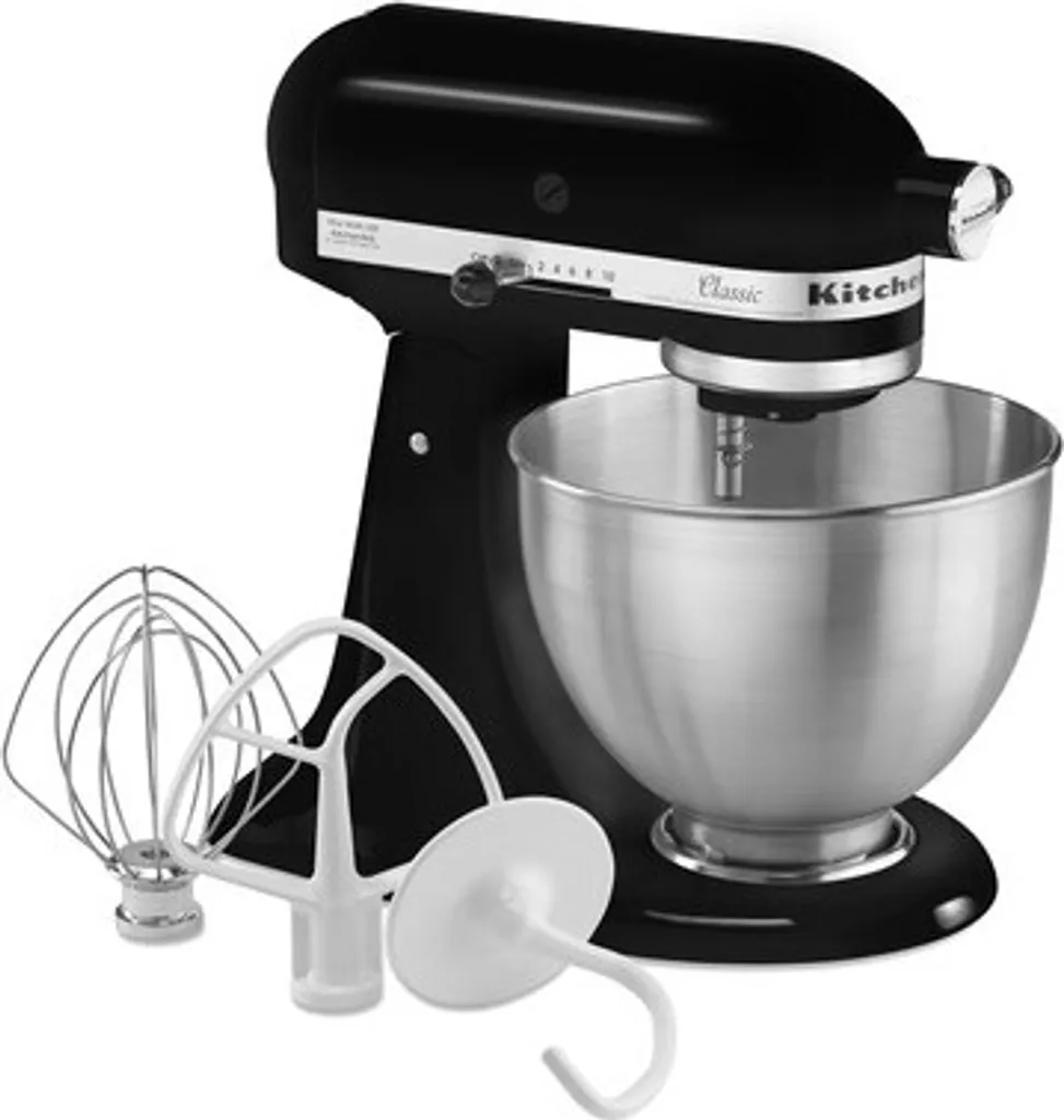 KitchenAid 5K45SSEOB Kuechenmaschine Classic 4,3 L - Schwarz 4 KitchenAid 5K45SSEOB Kuechenmaschine Classic 4,3 L - Schwarz – Bild 2