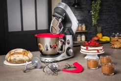 Krups Küchenmaschine KA631D Master Perfect Gourmet, Farbe Silber / Chrome -Bosch Verkäufe 164e517ba332e7b38771d0aef19cd8ba