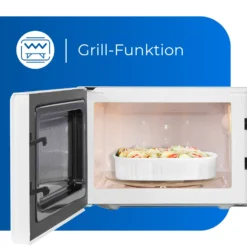 Exquisit Mikrowelle MW 802 G | 700 Watt | Timer | 1000 Watt Grill | Weiß -Bosch Verkäufe 1799910dbf139d824e7f3f64921309ee