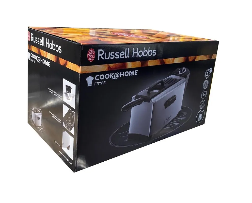RUSSELL HOBBS Fritteuse Cook@Home 19773-56 Edelstahl 3,2L 130-190°C 1800W 11 RUSSELL HOBBS Fritteuse Cook@Home 19773-56 Edelstahl 3,2L 130-190°C 1800W – Bild 9