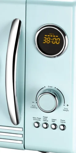 Melissa 16330122 CLASSICO Retro Mint Baby Blue 25 Liter Mikrowelle Mit Grill -Bosch Verkäufe 187b2a2c5b6cc17c1967bdb1f1255c39