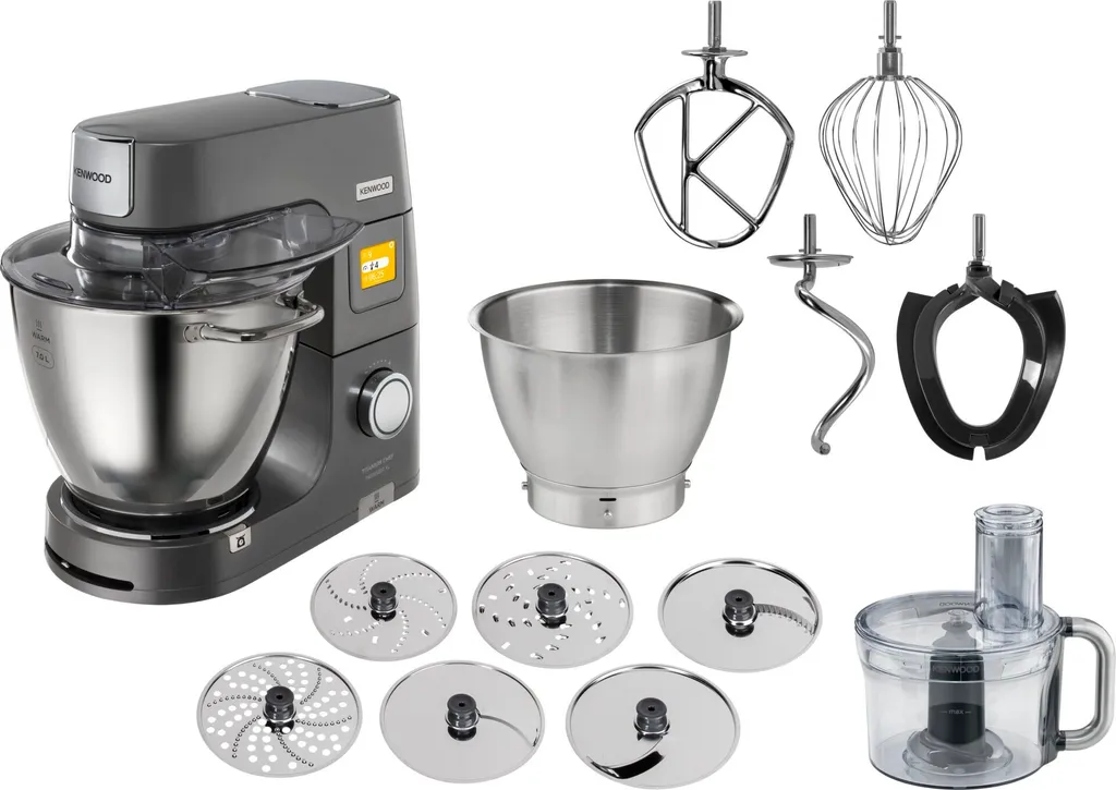 Kenwood KWL90.244SI Titanium Chef Patissier XL Küchenmaschine 7/5L 1400 Watt 10 Kenwood KWL90.244SI Titanium Chef Patissier XL Küchenmaschine 7/5L 1400 Watt – Bild 8