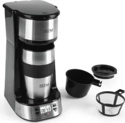 BEEM THERMO 2 GO Single-Filterkaffeemaschine - Thermo | Inkl. Thermobecher BEEM Single-Filterkaffeemaschine Inkl. Thermobecher Timer ToGo 750W -Bosch Verkäufe 1c005878553111a0a989d1121aca804a