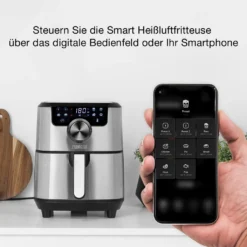 Princess Aerofryer Smart 1500 W 4,5 L Silbern -Bosch Verkäufe 1dc009070cc49c668c4cbca14741b820