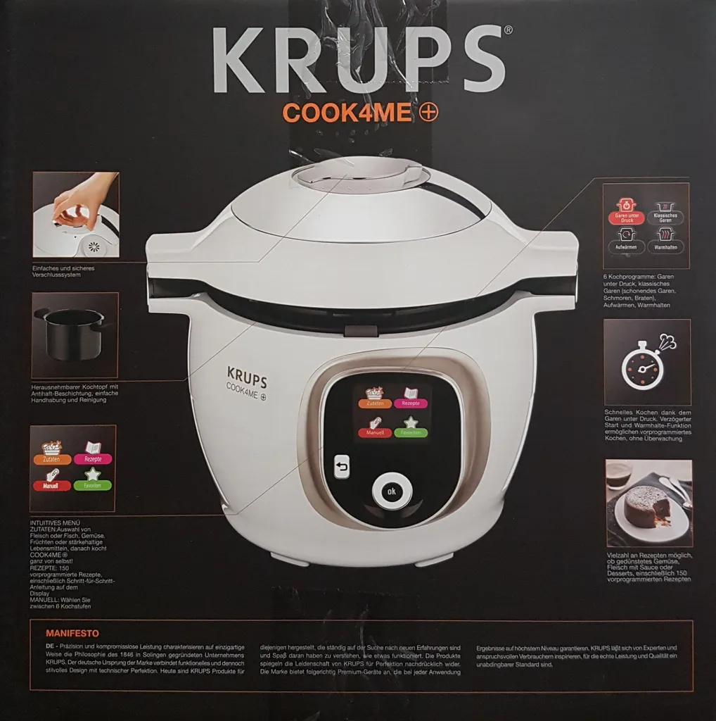Krups Cook4Me + Intelligenter Multikocher Cz7101 14 Krups Cook4Me + Intelligenter Multikocher Cz7101 – Bild 12