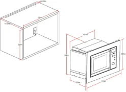 PKM Einbau Mikrowelle Microwellengerät MW800-20.8EB Edelstahl 800 W 20L -Bosch Verkäufe 1ed2f9fba9a27ba007d862b46b8d4fc5