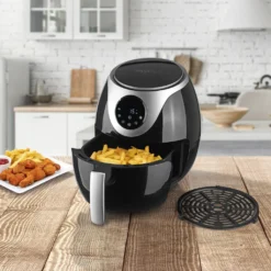 MAXXMEE Heißluft-Fritteuse Digital - 3 Liter Fassungsvermögen - Schwarz/silber -Bosch Verkäufe 1f4187b30d517958bb3b715498a310bc