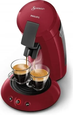 Philips Senseo Kaffeepadmaschine HD 6553/80 Original, Farbe Rot -Bosch Verkäufe 1f641f4b6d840b4fb49a9cb8996728a9