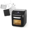MAXXMEE Heißluft-Fritteuse Digital - 12 L Fassungsvermögen - Schwarz Heißluft Fritteuse Friteuse Fritöse Airfryer 12L XXL Backofen Drehgrill Digital -Bosch Verkäufe 1f7e517b36a23120517869845bc6c2d7