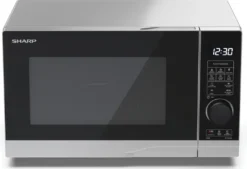 SHARP YC-PG204AES Mikrowelle Mit Grill (Mikrowelle: 700W, Grill: 900W)