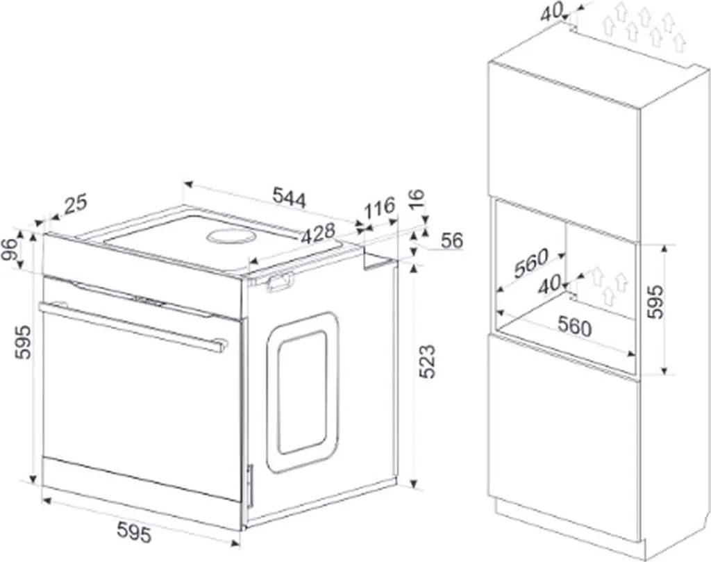 Amica - EBPX 945 600 SM - Pyrolyse-Einbau-Backofen - Matt Schwarz 4 Amica - EBPX 945 600 SM - Pyrolyse-Einbau-Backofen - Matt Schwarz – Bild 2