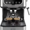 Gorenje ESCM 15 DBK Espressomaschine Mit Siebträger/Professioneller Milchaufschäumer Für Cremigen Capuccino/TouchControl/TemperatureControl/EasyClean/1,5 L Wassertank/1100 W/30 Cm/15 Bar/Edelstahl -Bosch Verkäufe 23ef84b11c23b038391f8babe001135b