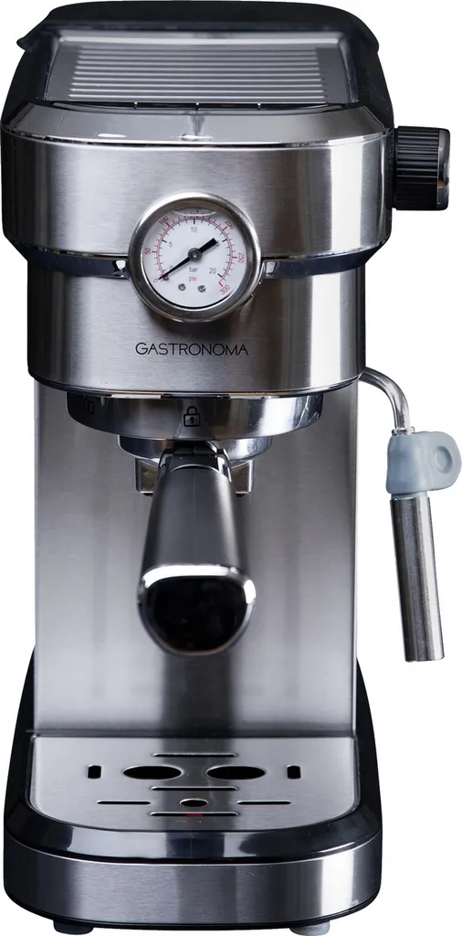 GASTRONOMA 18110001 Espressomaschine Baristo. Siebträgermaschine Mit 15 Bar Druck Und Milchaufschäumer 4 GASTRONOMA 18110001 Espressomaschine Baristo. Siebträgermaschine Mit 15 Bar Druck Und Milchaufschäumer – Bild 2