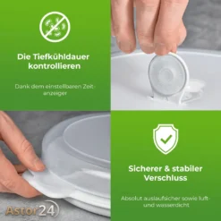 2 X Mikrowellenteller Mit Deckel Menüteller 3 Fach Teilung Mikrowellengeschirr -Bosch Verkäufe 24d6d20307fccf8227371da38695f807