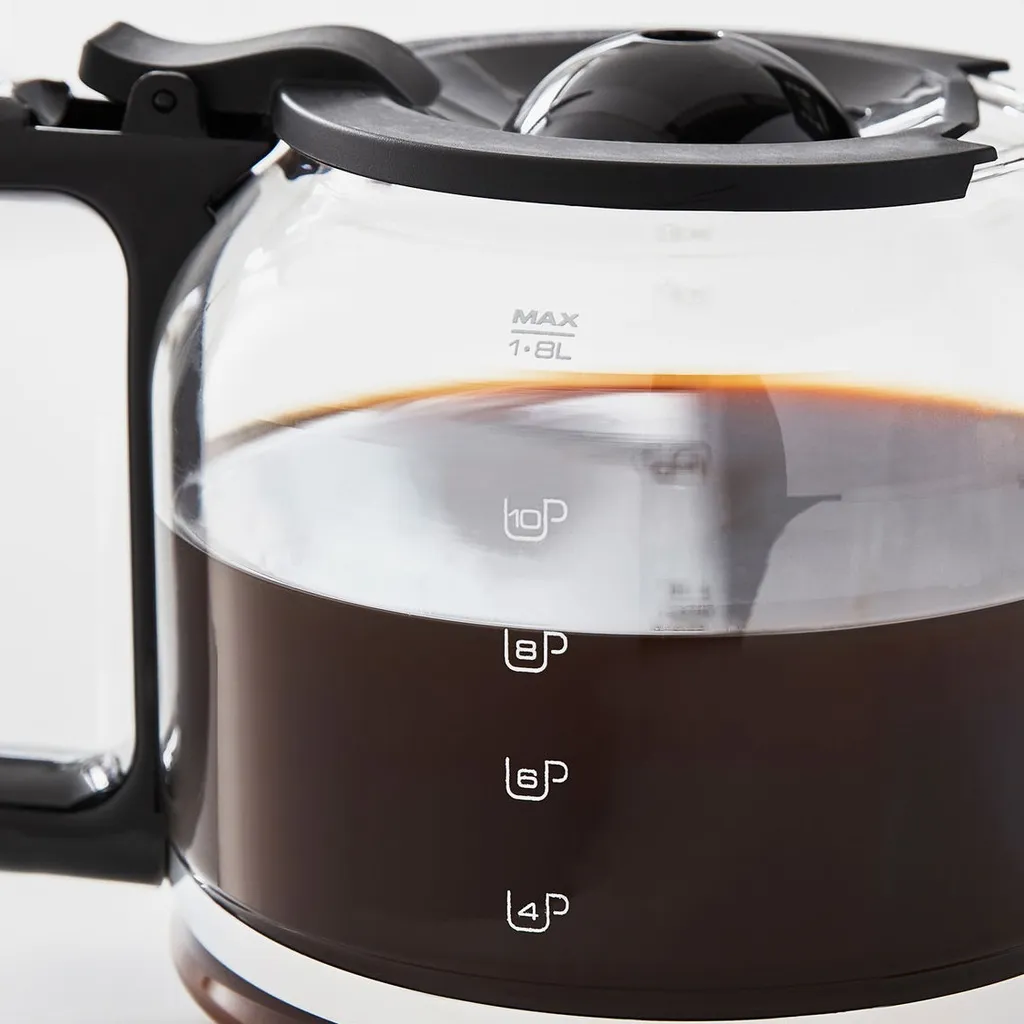 Morphy Richards Verve Pour Over Filter Coffee Machine, Kombi-Kaffeemaschine, 1,8 L, Gemahlener Kaffee, 900 W, Schwarz 8 Morphy Richards Verve Pour Over Filter Coffee Machine, Kombi-Kaffeemaschine, 1,8 L, Gemahlener Kaffee, 900 W, Schwarz – Bild 6