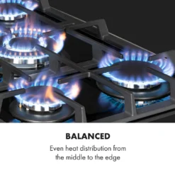 Klarstein Alchemist 5 Zonen Gaskochfeld , 5-flammig , Autark , 68 Cm , Einbau , Aluminium-Brenner , Stark-Brenner , Erdgas/Butangas , Edelstahl , Automatische Abschaltung , Topfträger Aus Gusseisen , Glaskeramik , Inkl. Schlauch Und Druckminderer , Schwarz 13 Klarstein Alchemist 5 Zonen Gaskochfeld , 5-flammig , Autark , 68 Cm , Einbau , Aluminium-Brenner , Stark-Brenner , Erdgas/Butangas , Edelstahl , Automatische Abschaltung , Topfträger Aus Gusseisen , Glaskeramik , Inkl. Schlauch Und Druckminderer , Schwarz -Bosch Verkäufe 25e35072efbca30cd5ac8a0ebcc3fde9