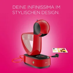 Krups Espressomaschine NESCAFÉ® DOLCE GUSTO® Infinissima KP1708, Rot -Bosch Verkäufe 27417647518d9fc8a4857be2b4a9faed