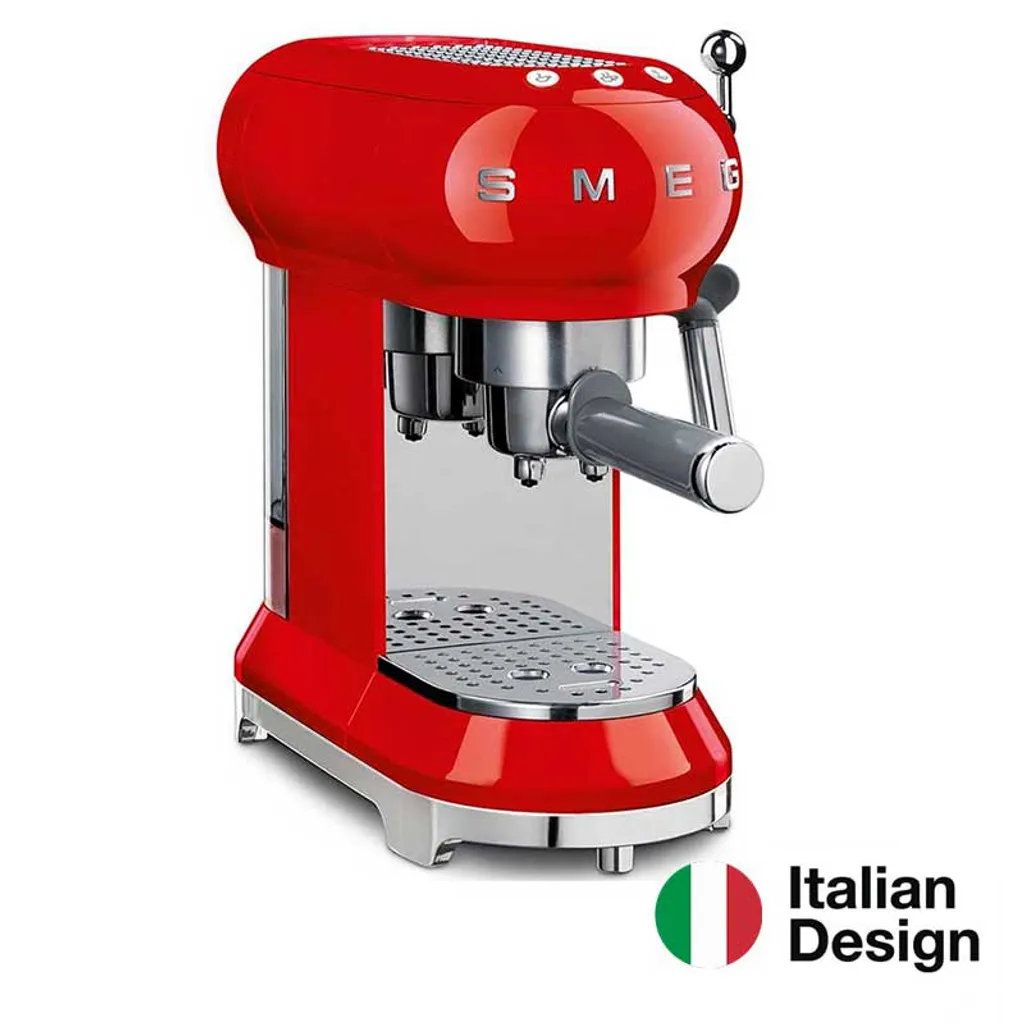 SMEG Espresso Kaffeemaschine Rot ECF01RDEU 12 SMEG Espresso Kaffeemaschine Rot ECF01RDEU – Bild 10