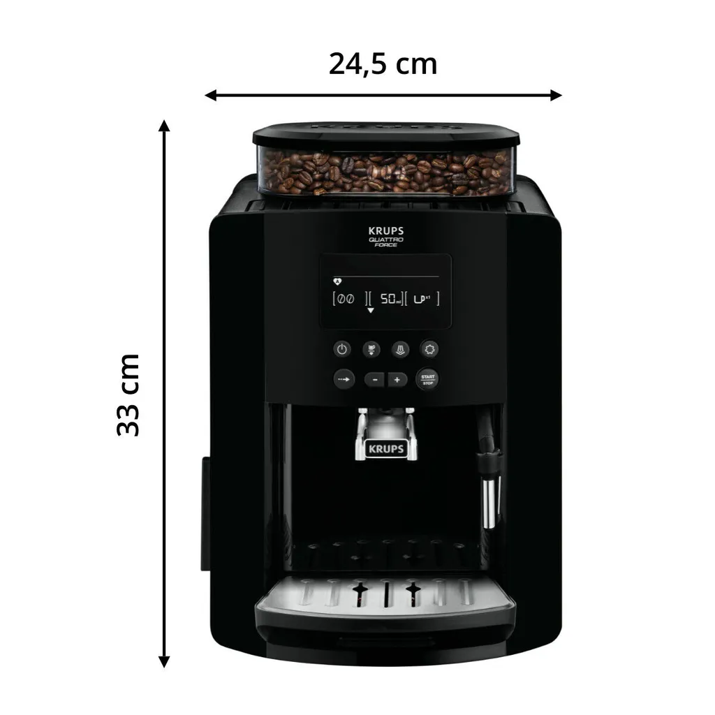Krups Kaffeevollautomat Quattro Force EA817K Espresso Display Plus Reinigungs-/Pflegeset 10 Krups Kaffeevollautomat Quattro Force EA817K Espresso Display Plus Reinigungs-/Pflegeset – Bild 8