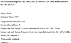 Bosch Einbaubackofen HBA3140S0 Backofen - Autark, Teleskopauszug, 3D-Heißluft -Bosch Verkäufe 2967f07308c23f6a14af29386691d9d9
