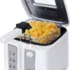 Aigostar Weiße Haushaltsfritteuse, 1650 Watt, 2,5L, Mit Sichtfenster, Temperaturregelung, BPA-frei -Bosch Verkäufe 2a62b550bb6b621054ebc3ec16e07882