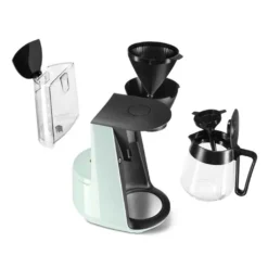 Tchibo Filterkaffeemaschine „Let’s Brew“, Für Bis Zu 10 Tassen Filterkaffee, 1,2L Aroma-Glaskaraffe, Edelstahl-Warmhalteplatte, Tropf-Stopp, Abschaltautomatik, Hellgrün -Bosch Verkäufe 2b73cfeb8bf3ab2ef49694a0e9604081