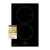 Exquisit Kochfeld EKI 301-5 | Induktion | Touch Control | 2 Kochstellen | Rahmenlos | 3400 W