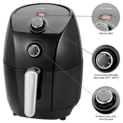 CLATRONIC Heißluft-Fritteuse FR 3698 H Schwarz -Bosch Verkäufe 2de4fe9e3c7004a0f347291bfa49a4c3