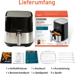 Cosori 5.5L XXL Heißluftfritteuse Mit Dörr-Funktion 23 Cosori 5.5L XXL Heißluftfritteuse Mit Dörr-Funktion -Bosch Verkäufe 2f532d26416a4d2d3b7020068f2aad8f