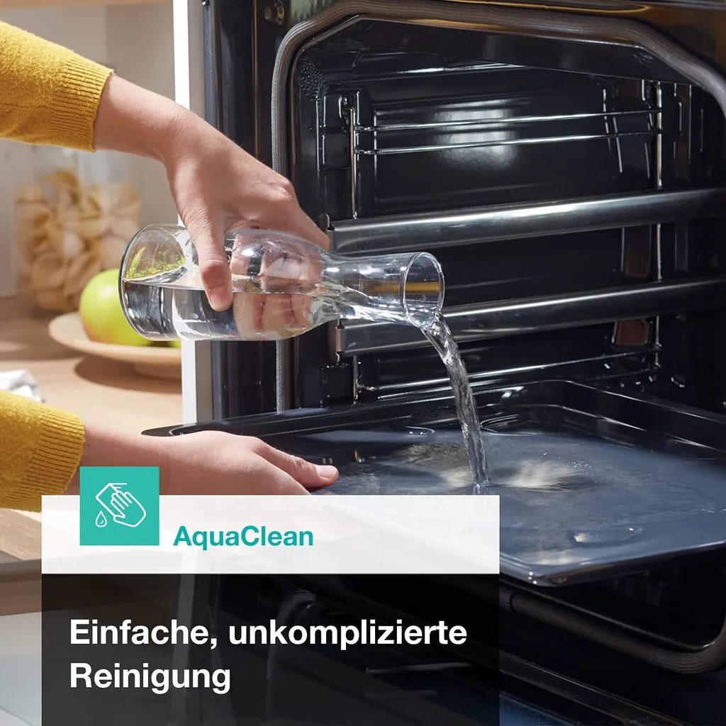 Gorenje Black Set 4 Einbauherd-Set Mit Glaskeramik-Kochfeld Mit Edelstahlrahmen, Heißluft - 77L XXL Volumen - ExtraSteam - GentleClose - EcoClean - AirFry - PizzaMode - PerfectGrill - Teleskopauszüge - Schwarz 15 Gorenje Black Set 4 Einbauherd-Set Mit Glaskeramik-Kochfeld Mit Edelstahlrahmen, Heißluft - 77L XXL Volumen - ExtraSteam - GentleClose - EcoClean - AirFry - PizzaMode - PerfectGrill - Teleskopauszüge - Schwarz – Bild 13