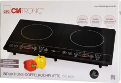 CLATRONIC Induktions-Doppelkochplatte DKI 3609 Schwarz 3500 Watt Herdplatte -Bosch Verkäufe 30fc586db957ec7dac4ceebb25eefe23