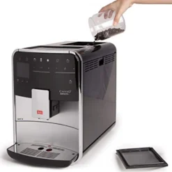 Melitta Caffeo Barista T Smart F831-101 Kaffeevollautomat, Smartphone-Steuerung, Silber -Bosch Verkäufe 3120b8163848134a914d8e25a5df9bc3