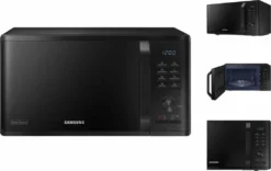 SAMSUNG - MS23K3555E - Solo-Mikrowelle 23L - Elektronische Steuerung + Taste - Warmhaltefunktion -Bosch Verkäufe 31982e12c1c6e51ea47eb91a2f376575