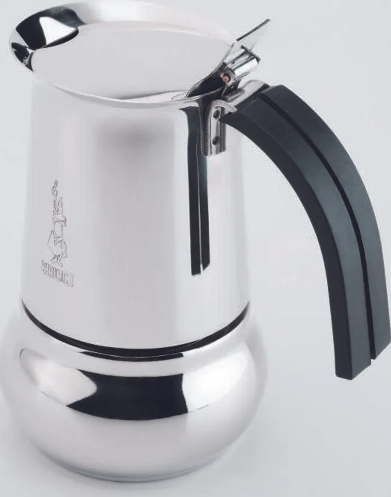 Bialetti Kitty 0,23 L Schwarz, Edelstahl - Italienische Kaffeemaschinen (0,23 L, Schwarz, Edelstahl, 4 Tassen, Edelstahl, Kitty, 1 Stück(e)) 7 Bialetti Kitty 0,23 L Schwarz, Edelstahl - Italienische Kaffeemaschinen (0,23 L, Schwarz, Edelstahl, 4 Tassen, Edelstahl, Kitty, 1 Stück(e)) – Bild 5